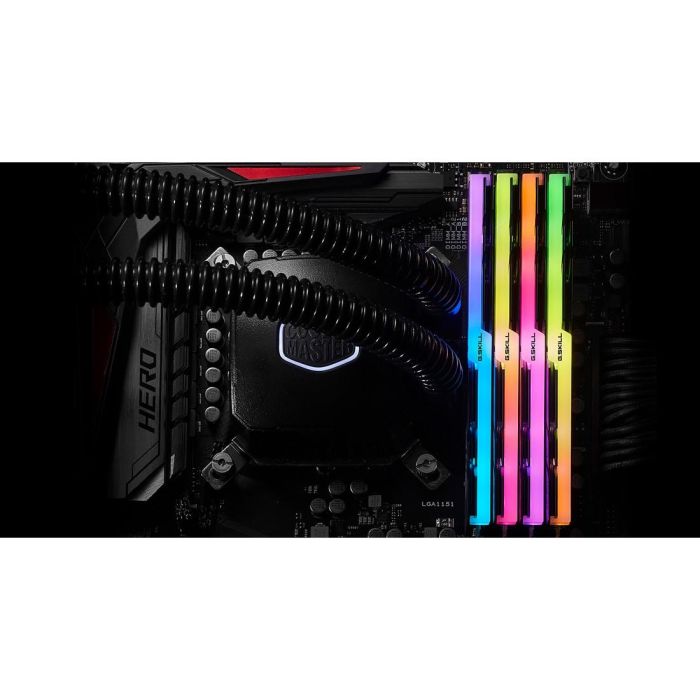 G.Skill F4-3600C16Q-64GTZRC Trident Z RGB 64GB (4x16GB) DDR4 3600MHz CL16 Negro 5