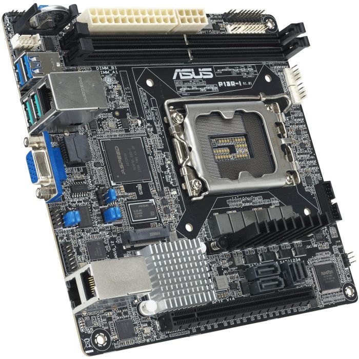 ASUS P13R-I ASMB11-iKVM Servidor mini ITX LGA 1700 C262 DDR5 VGA 2xGBL (P13R-I ASMB11-iKVM onboard) 0 ASUS P13R-I ASMB11-iKVM Servidor mini ITX LGA 1700 C262 DDR5 VGA 2xGBL (P13R-I ASMB11-iKVM onboard) 0
