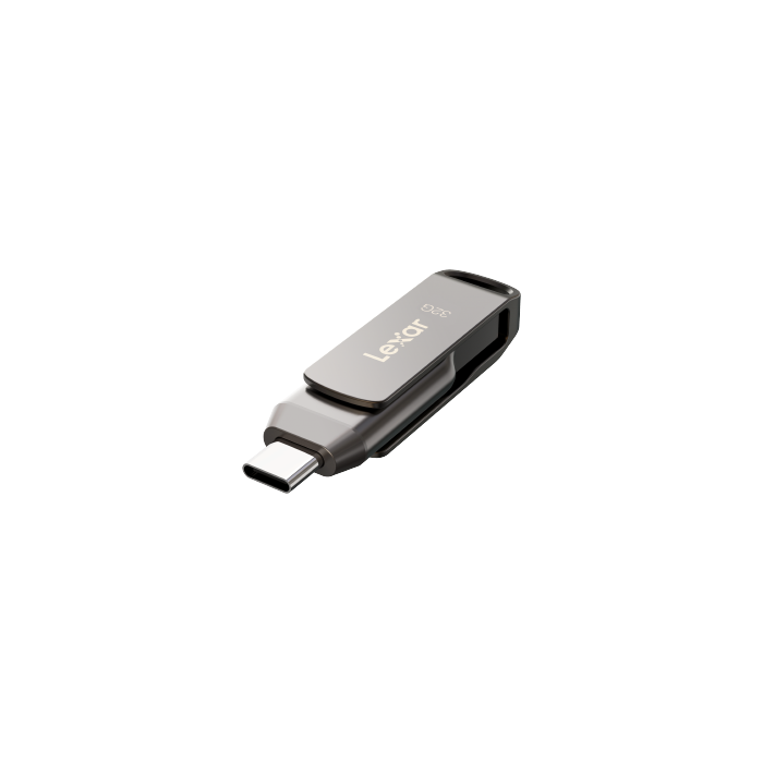 Lexar LJDD400032G-BNQNG JumpDrive - Memoria USB Tipo C 32GB, USB 3.2 Gen 1 (3.1 Gen 1), 130 MB/s, Gris 1