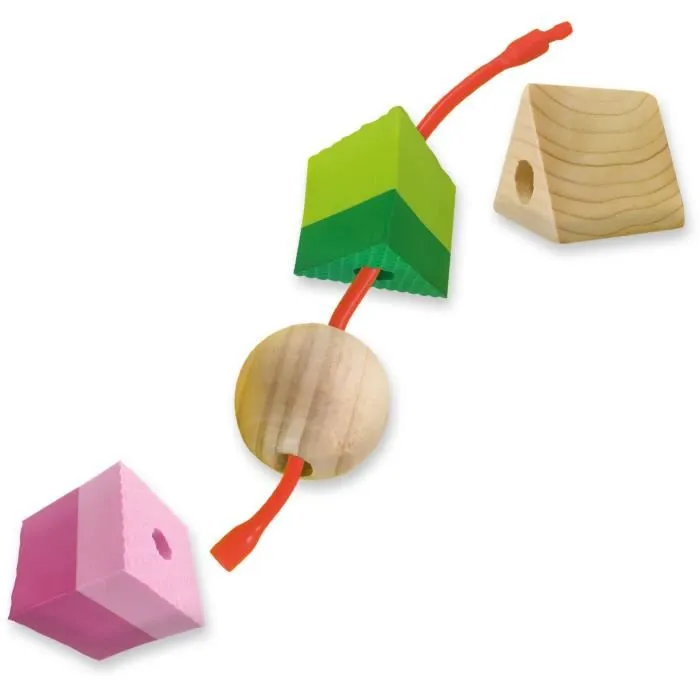 Ses Creative 13102 Perlas Sensoriales para Encajar y Crear Collares 1 Ses Creative 13102 Perlas Sensoriales para Encajar y Crear Collares 1