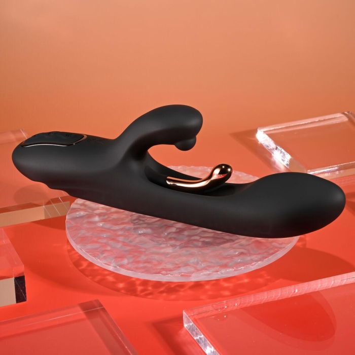 Vibrador Doble Estimulación Evolved Playboy Negro 18 Vibrador Doble Estimulación Evolved Playboy Negro 18