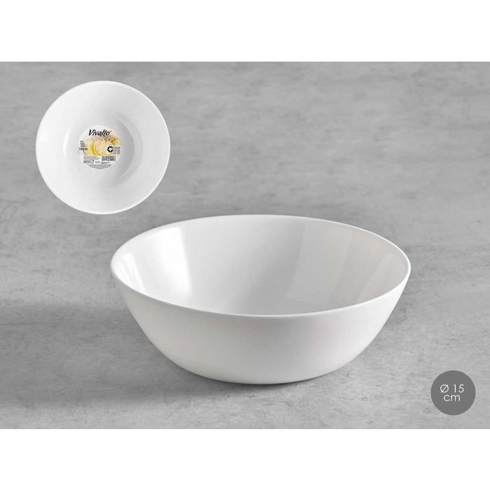 Bol Liso Opal 15Cm Vivalto (24 Unidades) Bol Liso Opal 15Cm Vivalto (24 Unidades)