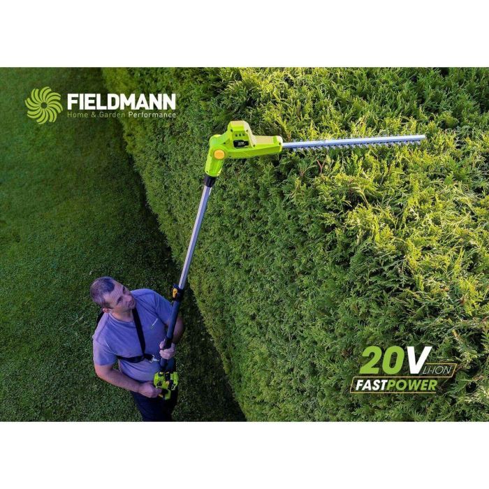 Fieldmann FZN 70405-0 Cortasetos telescópico inalámbrico - Herramienta de jardinería potente y versátil 1 Fieldmann FZN 70405-0 Cortasetos telescópico inalámbrico - Herramienta de jardinería potente y versátil 1