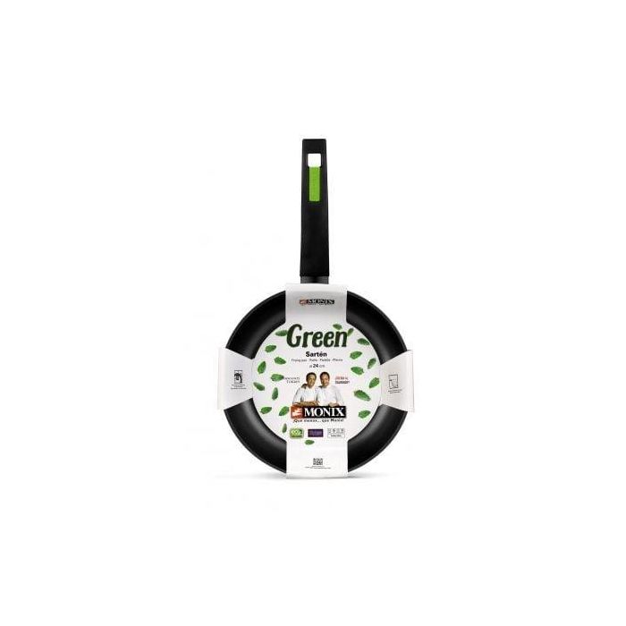 Sartén Monix Green M481224/ Ø24cm/ Aluminio forjado/ Apta para Inducción 1 Sartén Monix Green M481224/ Ø24cm/ Aluminio forjado/ Apta para Inducción 1