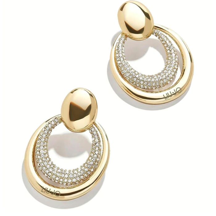 Pendientes Mujer LIU JO LJ2681 Dorado Pendientes Mujer LIU JO LJ2681 Dorado