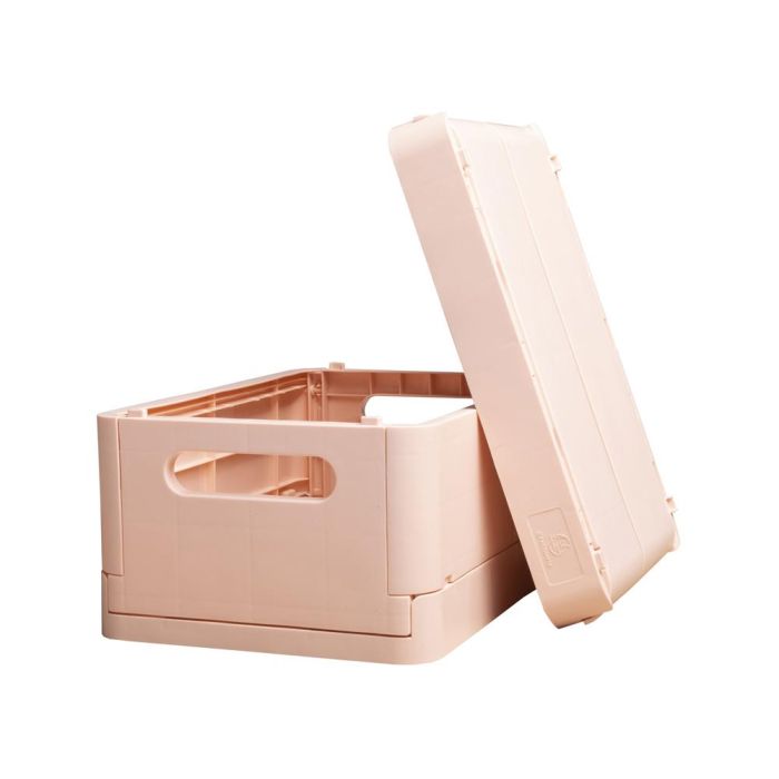 Caja Plegable Exacompta Midi Skandi Polipropileno Reciclado Color Nude 276x188x120 mm 10