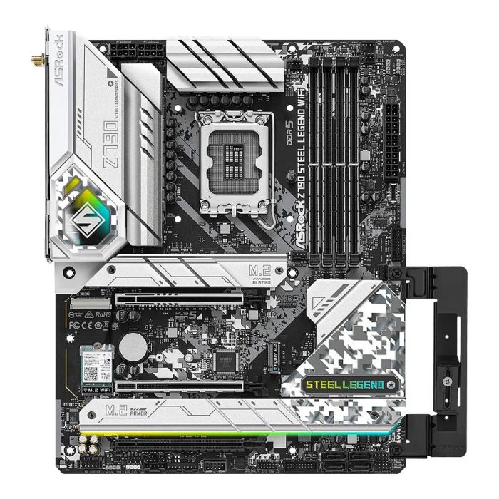 ASRock Z790 Steel Legend WiFi Placa Base para Intel LGA 1700 ATX DDR5-SDRAM 1