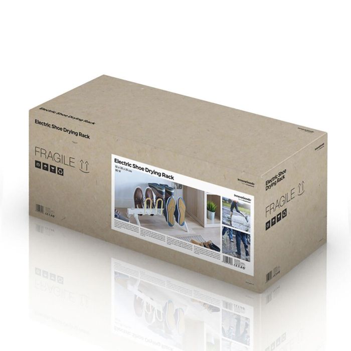 Tendedero Secador de Calzado Eléctrico InnovaGoods 80 W 4 pares 1 Tendedero Secador de Calzado Eléctrico InnovaGoods 80 W 4 pares 1