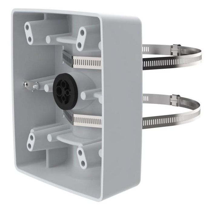 Axis T91B57 Soporte a Poste Ajustable 100-410mm IK10 Antivandálico con Protección Insectos