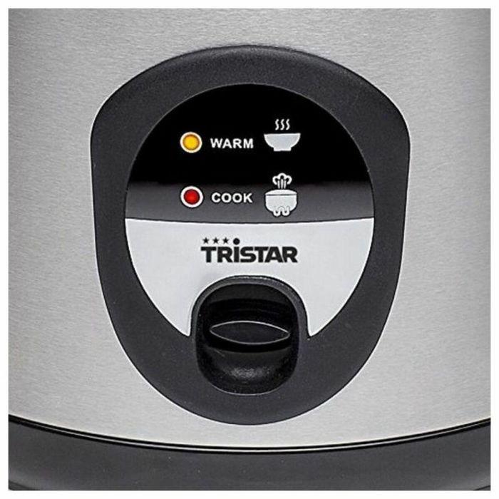 Arrocera Tristar Arrocera Negro/Plateado Acero Inoxidable 500 W 6 Arrocera Tristar Arrocera Negro/Plateado Acero Inoxidable 500 W 6
