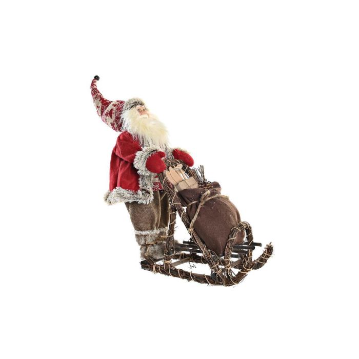 Figura DKD Home Decor Rojo Gris 22 x 48 x 42 cm Figura DKD Home Decor Rojo Gris 22 x 48 x 42 cm