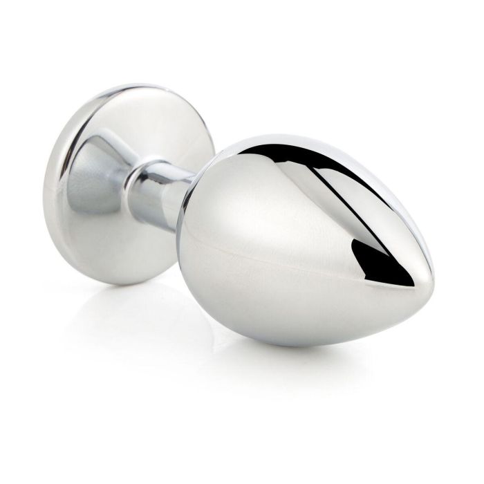 Plug Anal Dream Toys Gleaming Love Plateado 4 Plug Anal Dream Toys Gleaming Love Plateado 4