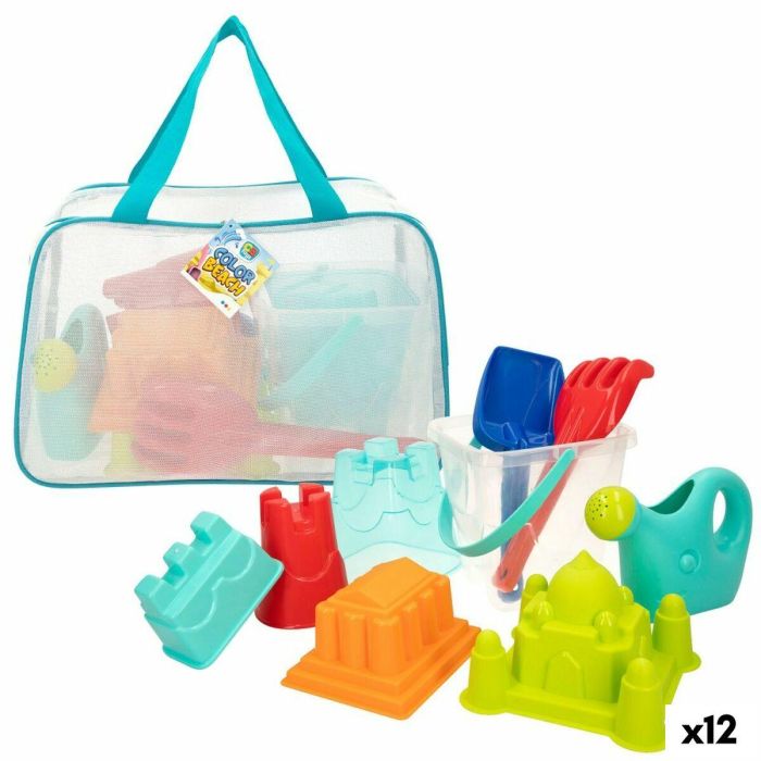 Set de Juguetes de Playa Colorbaby Polipropileno (12 Unidades) 0 Set de Juguetes de Playa Colorbaby Polipropileno (12 Unidades) 0