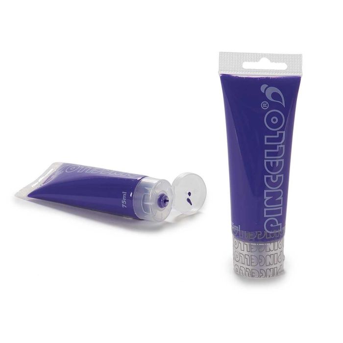 Tubo Pintura Acrilica 75Ml Morado Pincello 3X14CM (36 Unidades) Tubo Pintura Acrilica 75Ml Morado Pincello 3X14CM (36 Unidades)