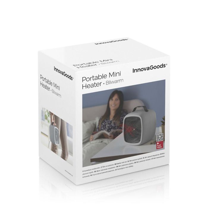 Mini Calefactor Eléctrico Portátil Bliwarm InnovaGoods 1 Mini Calefactor Eléctrico Portátil Bliwarm InnovaGoods 1