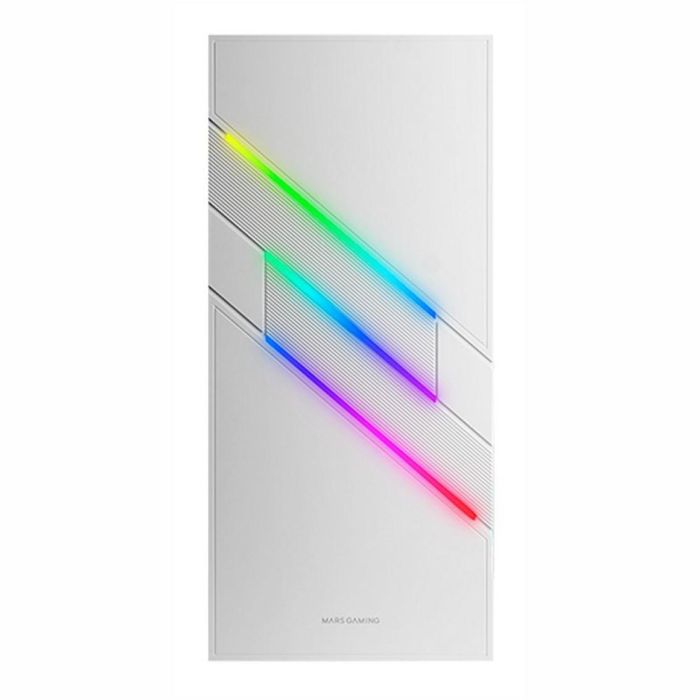 Mars Gaming MC-U3 Blanco Semitorre ATX con Iluminación ARGB y Ventana de Cristal Templado 0 Mars Gaming MC-U3 Blanco Semitorre ATX con Iluminación ARGB y Ventana de Cristal Templado 0