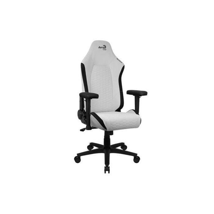 Silla Gaming Aerocool Crown/ Blanca 1