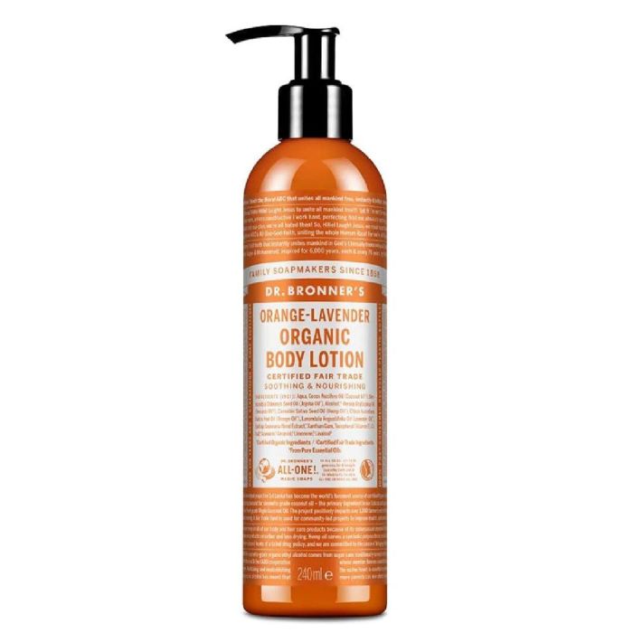 Dr Bronner'S Locion Corporal Naranja-Lavanda 240 mL Dr Bronner'S Locion Corporal Naranja-Lavanda 240 mL
