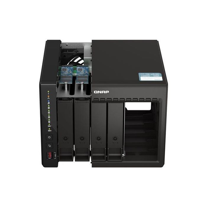 Servidor Nas Qnap Ts - 453E - 8 gr 4 Bahias 5 Servidor Nas Qnap Ts - 453E - 8 gr 4 Bahias 5