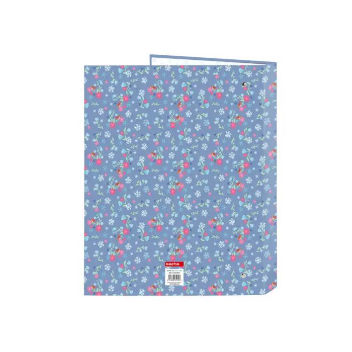 Safta Carpeta de Anillas Folio Mixtas Frozen Cartón Forrado 330x265x40 mm 1