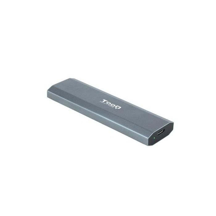 Tooq TQE-2223G Caja Externa para Disco SSD M.2 NVMe USB 3.1 Gen2 10Gbps Sin Tornillos Aluminio Gris, hasta 2TB, 2 cables USB-C Tooq TQE-2223G Caja Externa para Disco SSD M.2 NVMe USB 3.1 Gen2 10Gbps Sin Tornillos Aluminio Gris, hasta 2TB, 2 cables USB-C