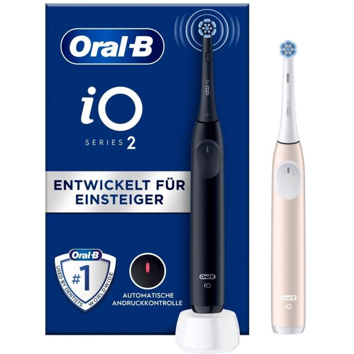 Oral-B iO Series 2 Night Black/ Calm Pink mit 2.Handstck 0 Oral-B iO Series 2 Night Black/ Calm Pink mit 2.Handstck 0