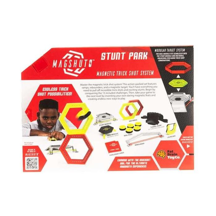 Bizak Circuito de Carreras Magshuto Stunt Park con Saltos, Rebotes y Acrobacias para Niños +3 Años 1