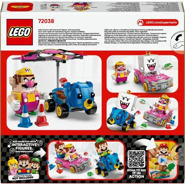 Lego Super Mario 72038 Mario Kart Wario y el Rey Boo Set de construcción para mayores de 8 años 5