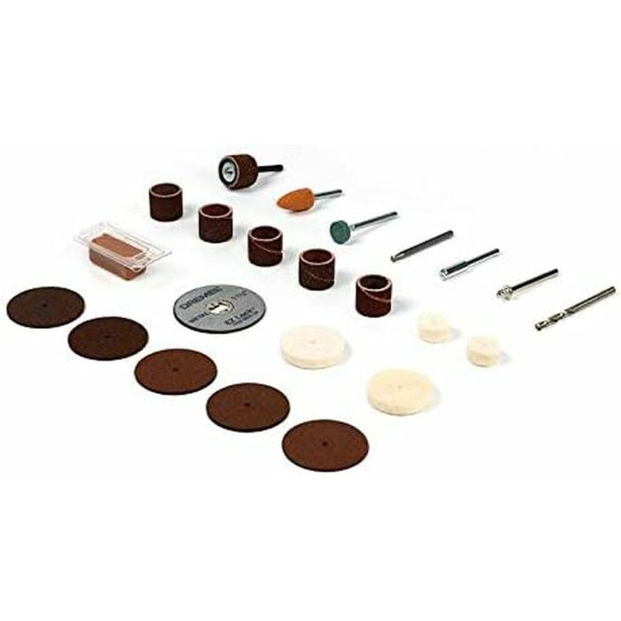 Dremel 3000 Herramienta Multiusos 130W Kit con 25 Accesorios Originales, Eje Flexible y EZ SpeedClic, con Caja 4 Dremel 3000 Herramienta Multiusos 130W Kit con 25 Accesorios Originales, Eje Flexible y EZ SpeedClic, con Caja 4