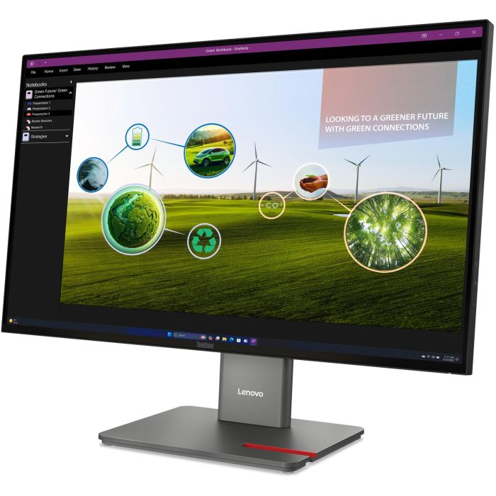 Lenovo P27Q-40 Monitor 27 Pulgadas 2560x1440 IPS 120Hz USB-C KVM Daisy Chain 1