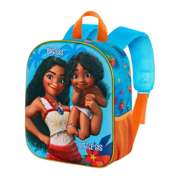 Disney Vaiana Mochila 3D Elite Sisters Multicolor con Diseño en Relieve y Acolchado 3 Disney Vaiana Mochila 3D Elite Sisters Multicolor con Diseño en Relieve y Acolchado 3