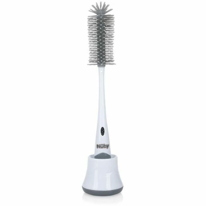 Cepillo Limpia Biberón y Tetina Nûby Mango ergonómico 6