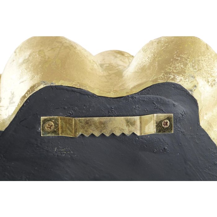 DKD Home Decor Decoración Pared Dorado 6 x 23 x 23 cm 2