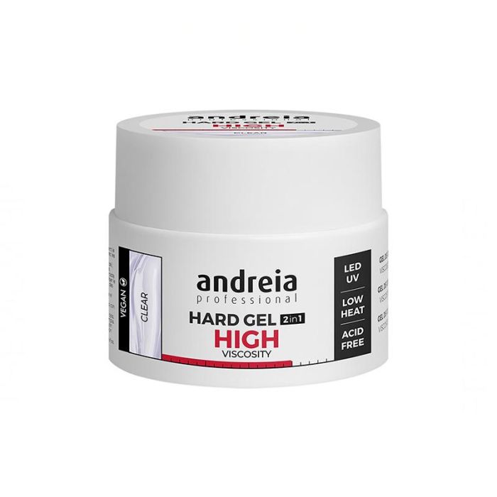 Hard Gel High Viscosity Clear 44 grs Andreia