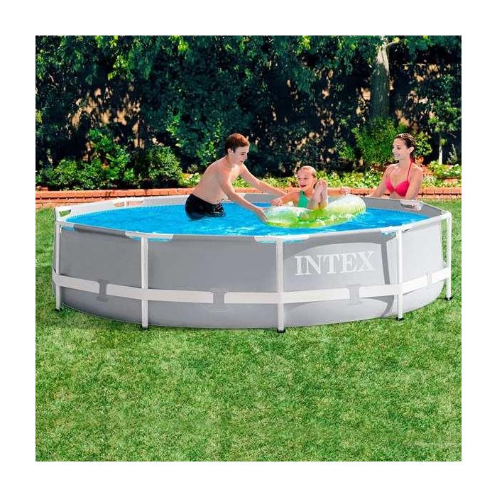 Piscina redonda desmontable prism frame con depuradora (capacidad 4485 litros) 305 x 76 cm 5 Piscina redonda desmontable prism frame con depuradora (capacidad 4485 litros) 305 x 76 cm 5