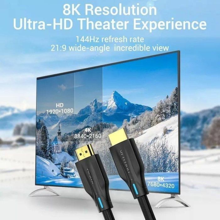 Cable HDMI Vention AAUBH 2 m Negro 1
