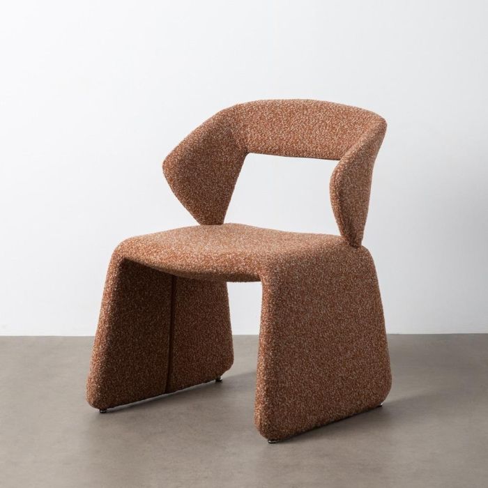 Silla Salmón Tejido Salón 59 X 63 X 81 cm