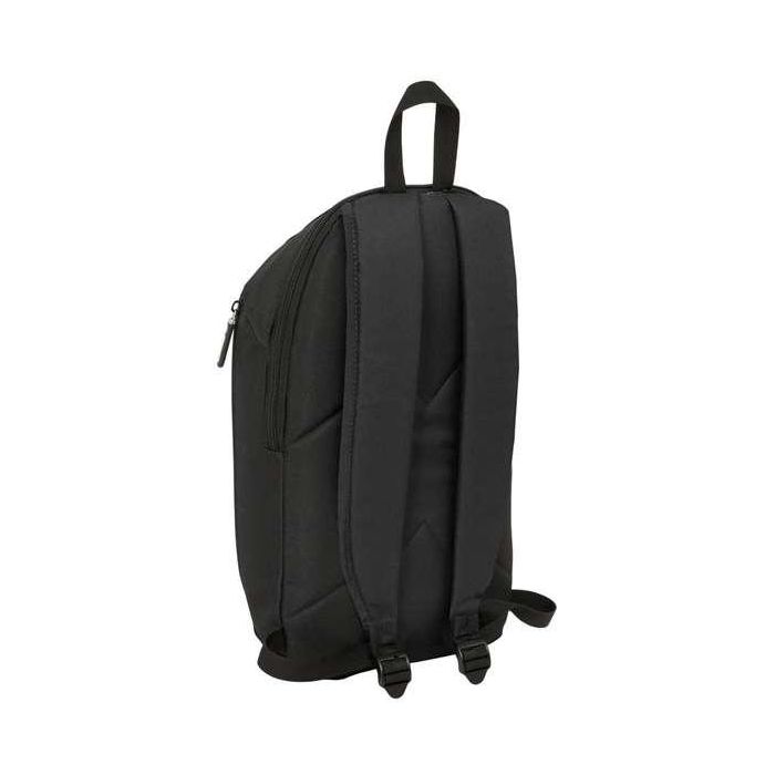 Mini Mochila Safta Con Cremallera Vertical Kappa Dark 390x220x100 mm 1 Mini Mochila Safta Con Cremallera Vertical Kappa Dark 390x220x100 mm 1