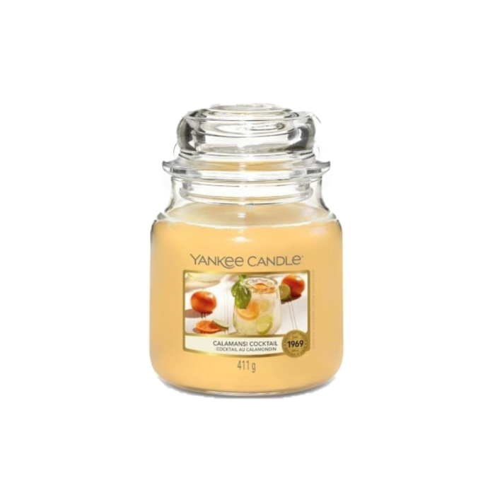 Yankee Candle Vela Aromática Calamansi Cocktail Classic Medium Jar 411 gr