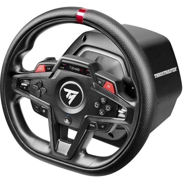 Volante para PC - THRUSTMASTER - T248R - Ergonómico y versátil - 280 mm - Negro 1 Volante para PC - THRUSTMASTER - T248R - Ergonómico y versátil - 280 mm - Negro 1