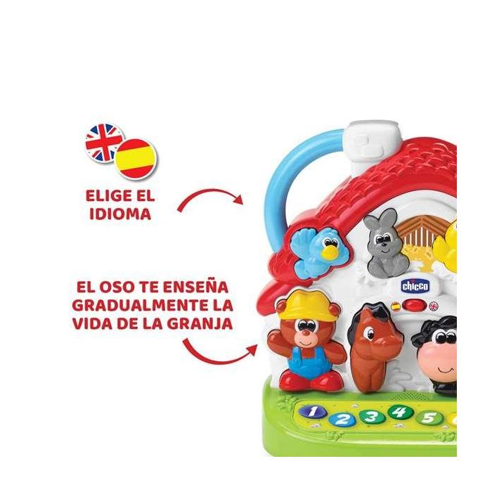 Granja sonora con luces y sonidos ¡enseña numeros, colores y nombres! 32x26x13,5 cm (bilingüe) 8 Granja sonora con luces y sonidos ¡enseña numeros, colores y nombres! 32x26x13,5 cm (bilingüe) 8