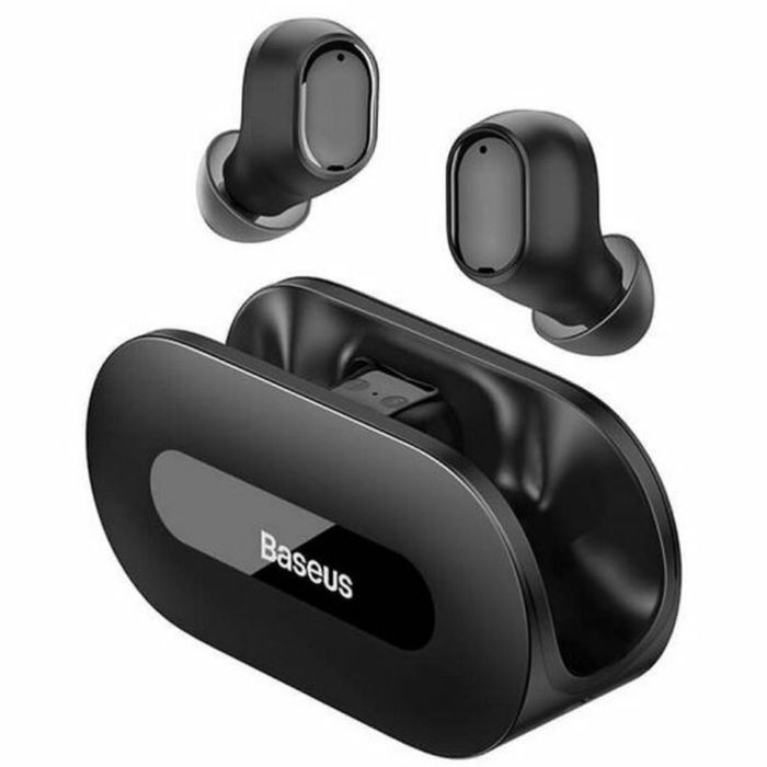 Auriculares con Micrófono Baseus Negro