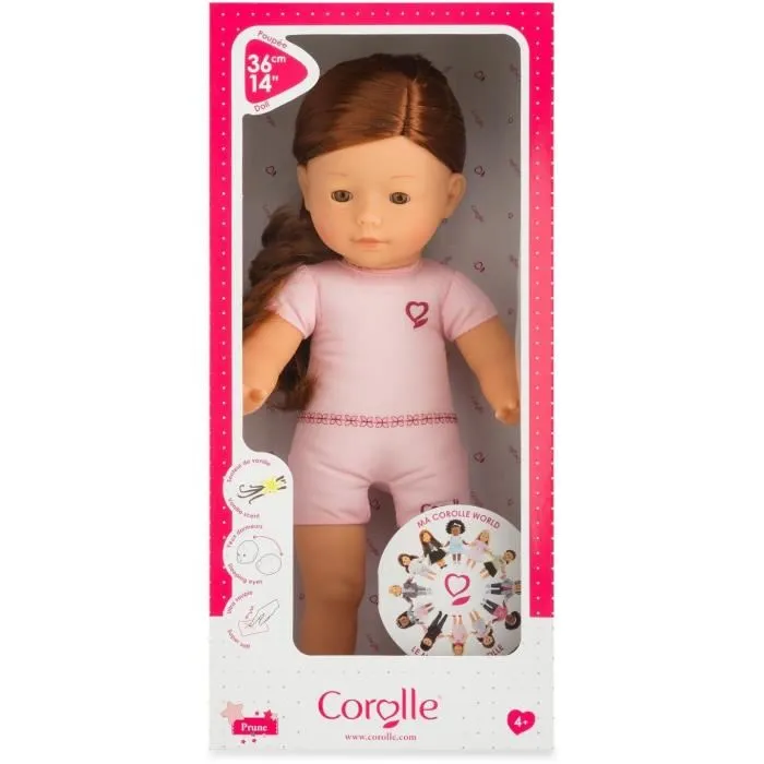 Corolle Muñeca Prune 36cm Vinilo Suave Vainilla Ojos Durmientes Cuerpo Flexible 2