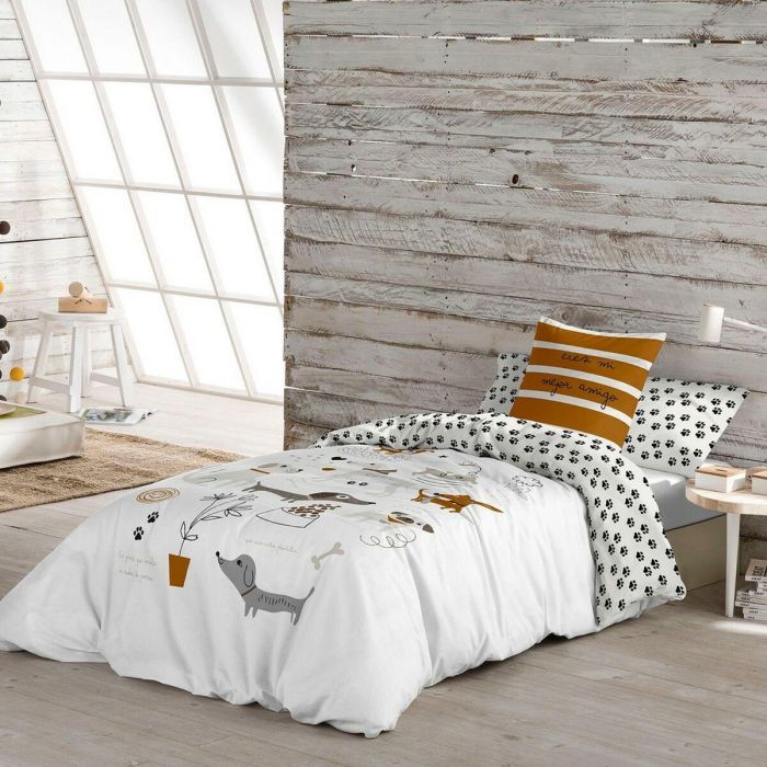 Funda Nórdica Panzup Dogs Cama de 180/190 (260 x 220 cm) 3 Funda Nórdica Panzup Dogs Cama de 180/190 (260 x 220 cm) 3
