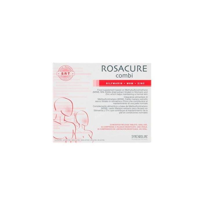 Rosacure ROSACURE COMBI comprimidos 30 u con MSM, Silimarina y Zinc para la salud de la piel