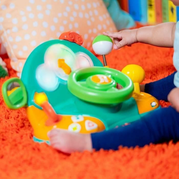 Bright Starts Volante Interactivo Musical y de Aprendizaje para Bebés con Luces, Sonidos, Números y Palanca de Cambios 1 Bright Starts Volante Interactivo Musical y de Aprendizaje para Bebés con Luces, Sonidos, Números y Palanca de Cambios 1