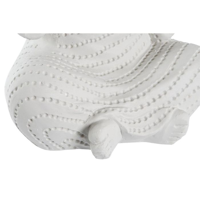 Figura Oriental DKD Home Decor Blanco 19 x 39 x 25.5 cm (2 Unidades) 1 Figura Oriental DKD Home Decor Blanco 19 x 39 x 25.5 cm (2 Unidades) 1