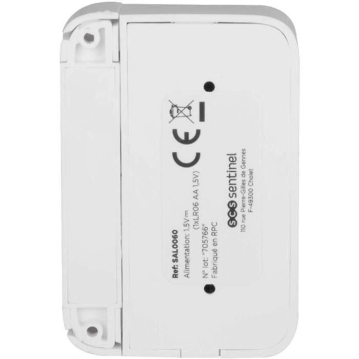 Scs Sentinel SCS3701085205744 Detector de apertura inalámbrico KitAlarm 3 Scs Sentinel SCS3701085205744 Detector de apertura inalámbrico KitAlarm 3