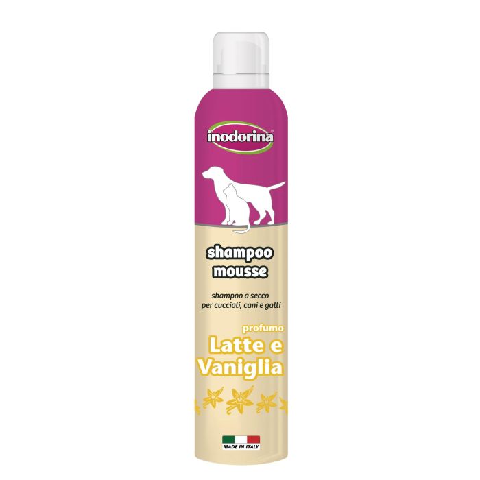 Inodorina Champú Mousse Leche-Vainilla 300 mL