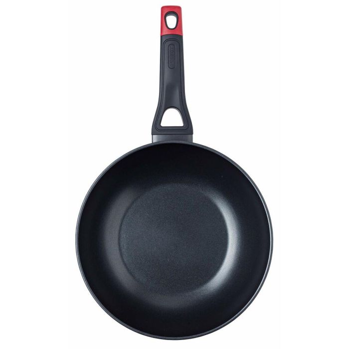 Sartén Wok Pyrex Negro Aluminio 14 Sartén Wok Pyrex Negro Aluminio 14